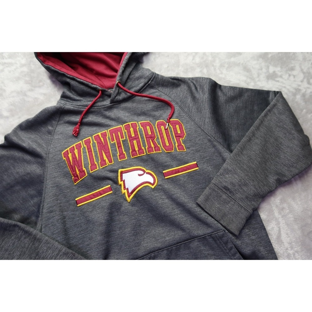 Winthrop University Eagles Hoodie Hooded Sweatshirt Men's Size‎ M